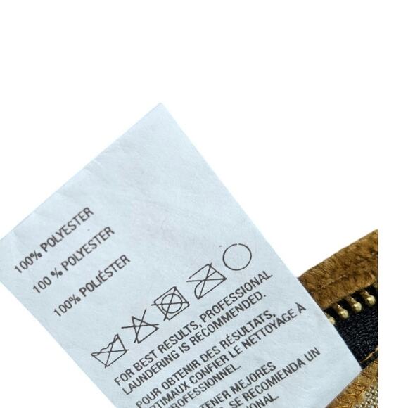 NEW Crate & Barrel Mostarda 30"x30" Brown Throw Pillow Cover Athena Calderone - Picture 2 of 6